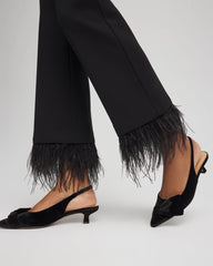 Chico's Clothing Juliet Feathered Flared Cropped Pants
