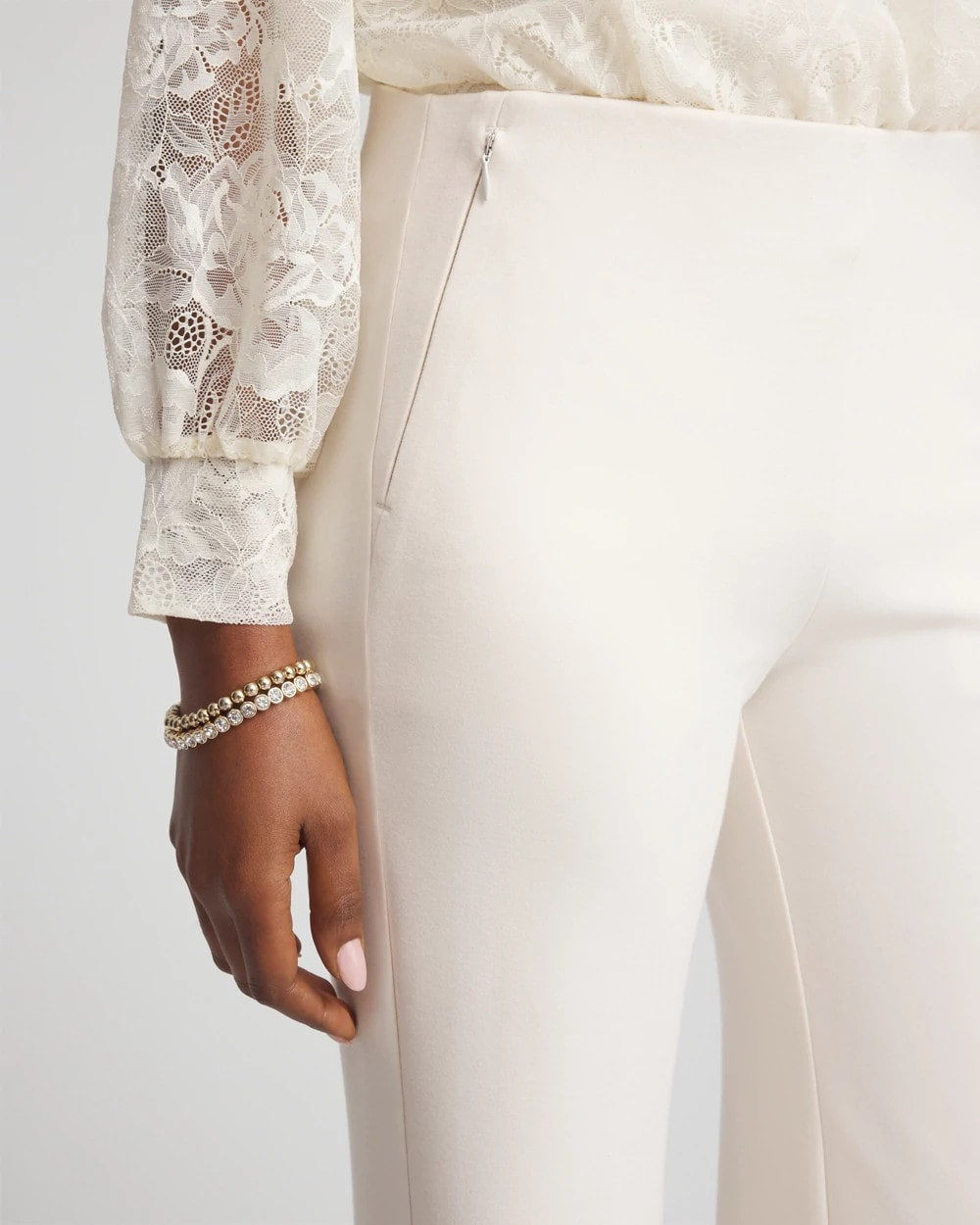 Chico's Clothing Juliet Wide Full Length Pant