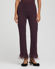 Chico's Clothing Juliet Feathered Flared Cropped Pants