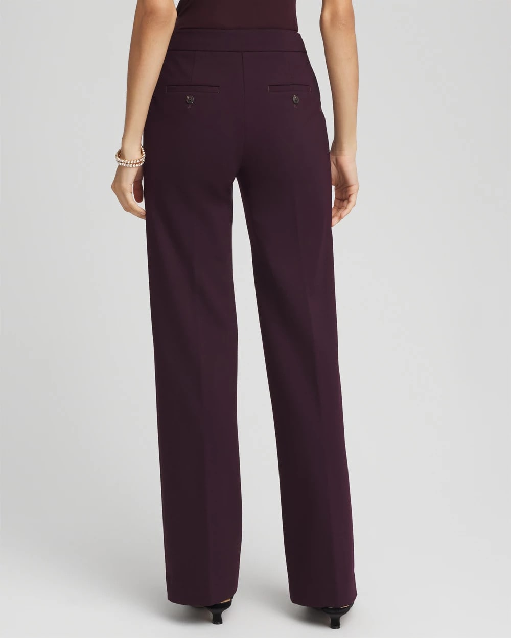 Chico's Clothing Emme Wide-Leg Trouser Ponte Pants