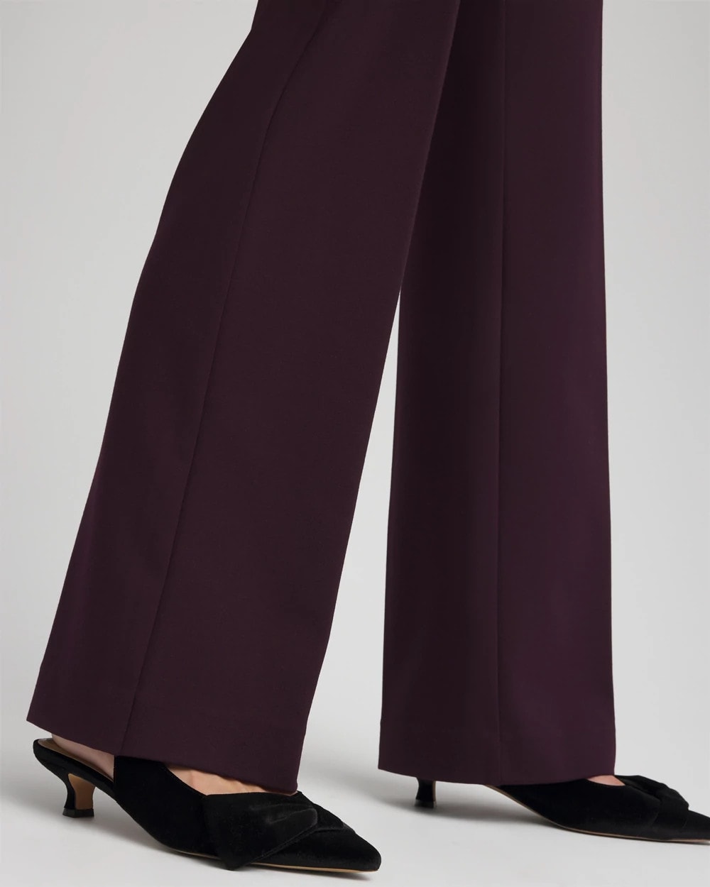 Chico's Clothing Emme Wide-Leg Trouser Ponte Pants