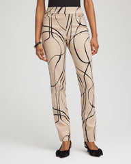 Chico's Clothing Brigitte™ Golden Leaf Slim Full-Length Pants