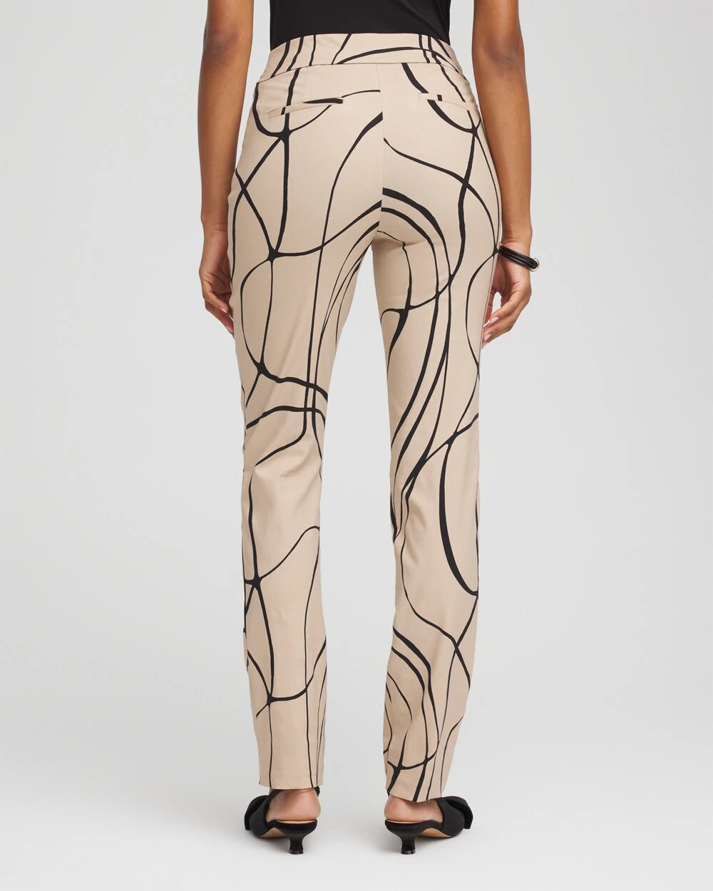 Chico's Clothing Brigitte™ Golden Leaf Slim Full-Length Pants