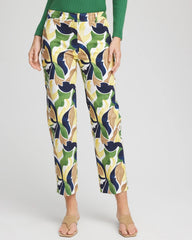 Chico's Clothing Emme Straight Mod Cropped Pants