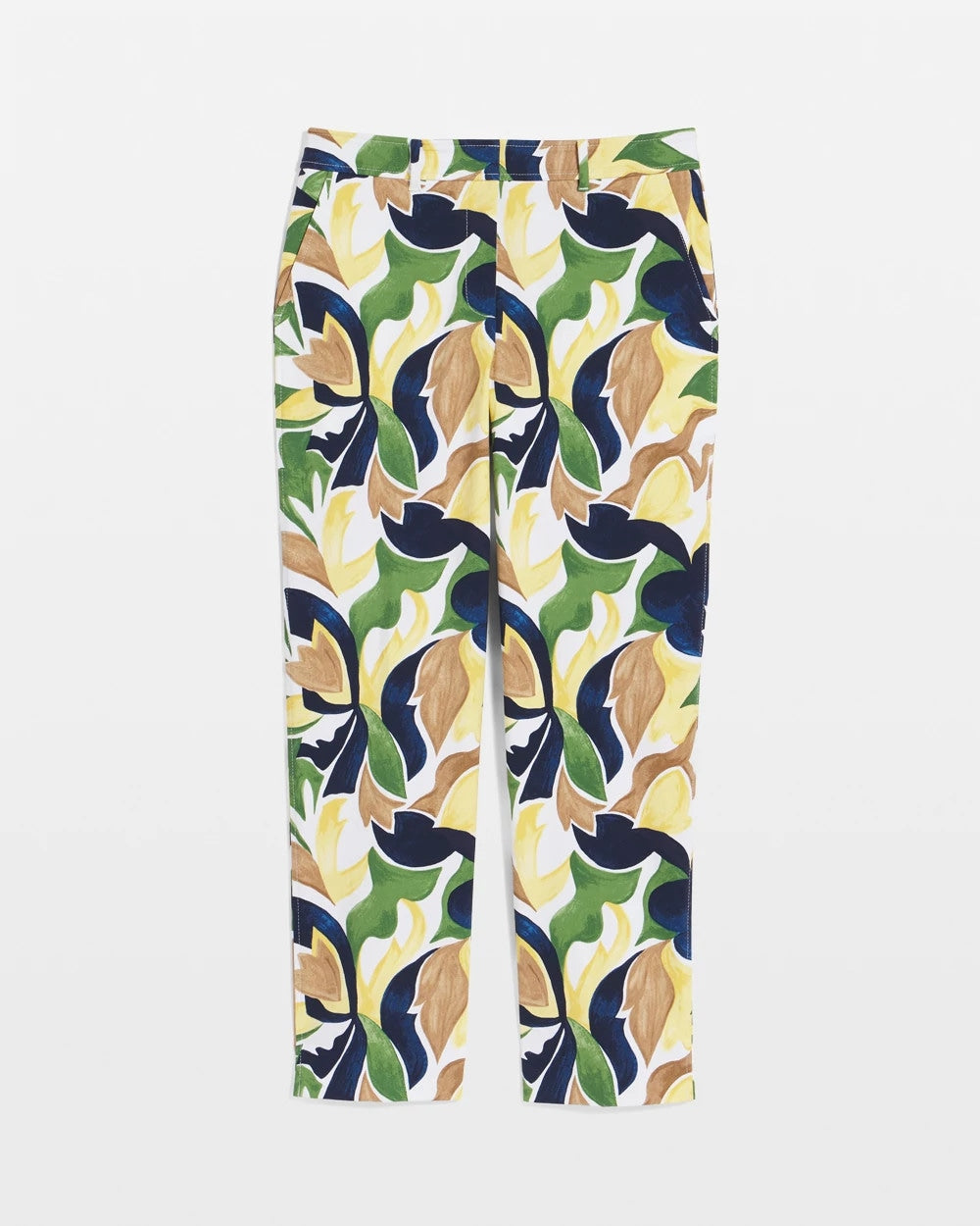 Chico's Clothing Emme Straight Mod Cropped Pants