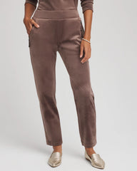 Chico's Clothing Zenergy® Velour Tapered Ankle Pants