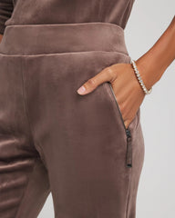 Chico's Clothing Zenergy® Velour Tapered Ankle Pants