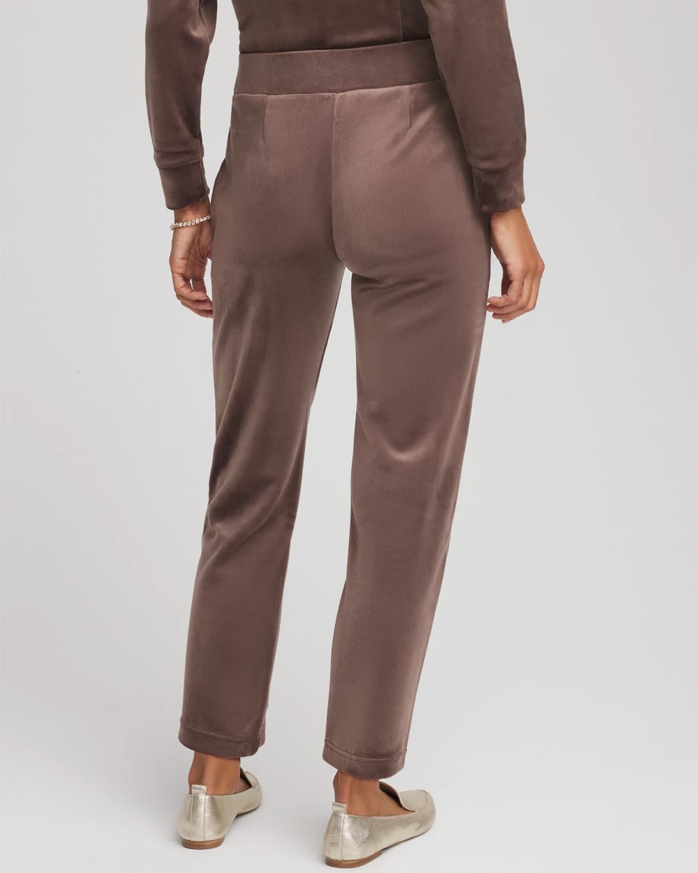 Chico's Clothing Zenergy® Velour Tapered Ankle Pants