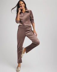 Chico's Clothing Zenergy® Velour Tapered Ankle Pants