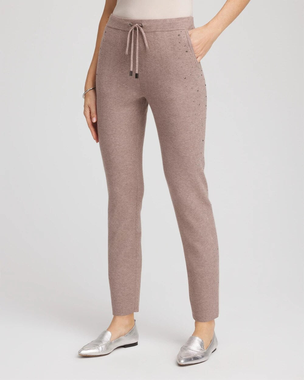 Chico's Clothing Zenergy® Luxe Rhinestone Ankle Pants