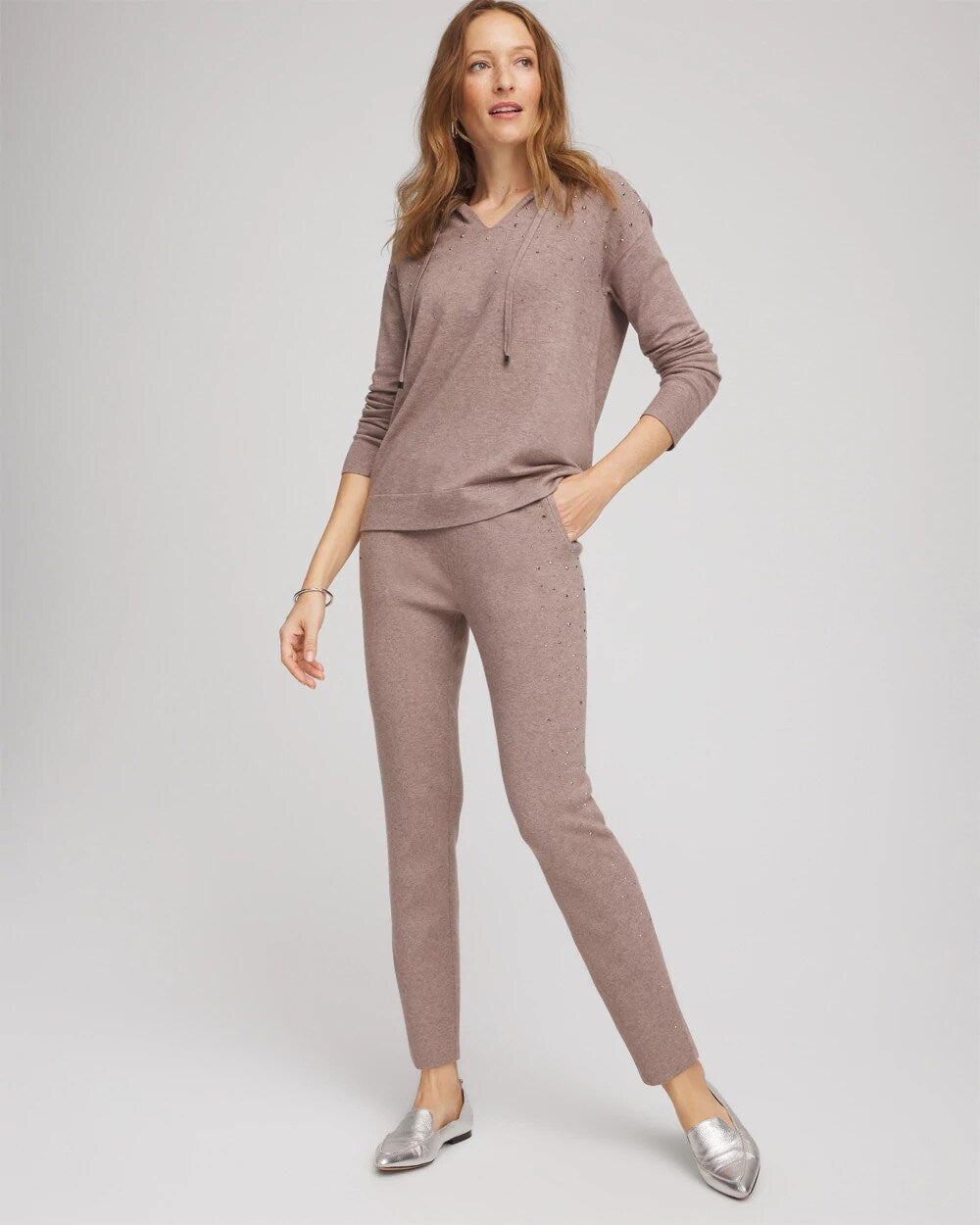 Chico's Clothing Zenergy® Luxe Rhinestone Ankle Pants