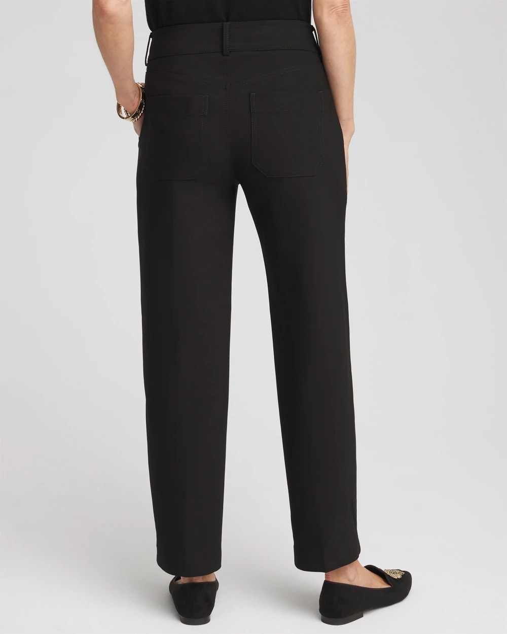 Chico's Clothing Bi-Stretch Straight Ankle Pants
