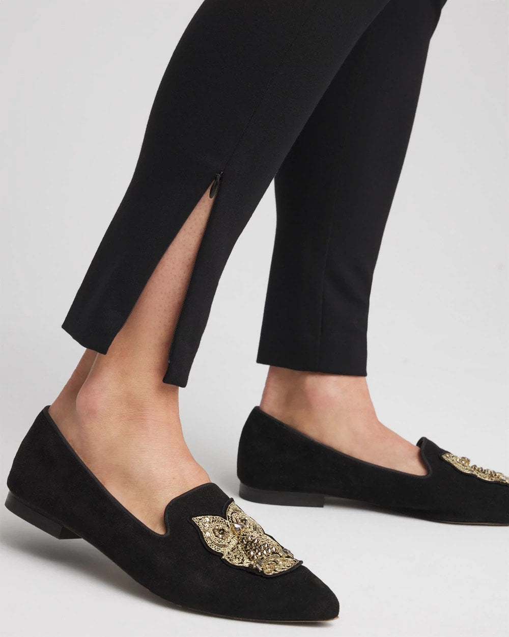 Chico's Clothing Juliet Slim Zip-Ankle Leggings