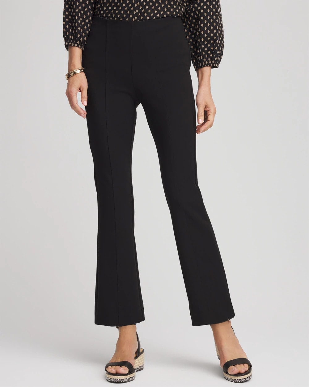 Chico's Clothing Lightweight Juliet Flared Ankle Pants