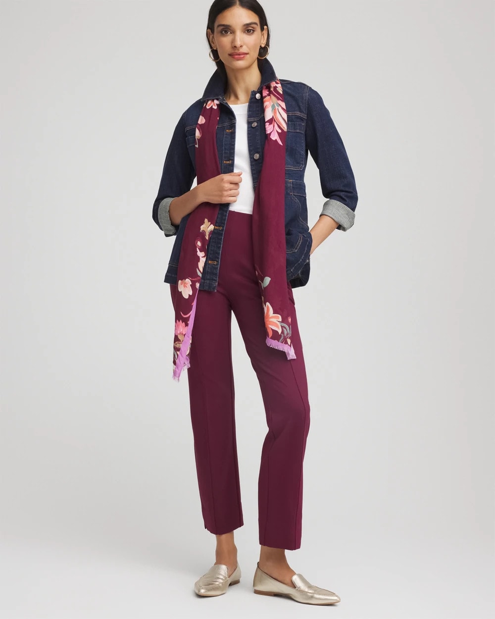 Chico's Clothing Juliet Straight Ankle Pants