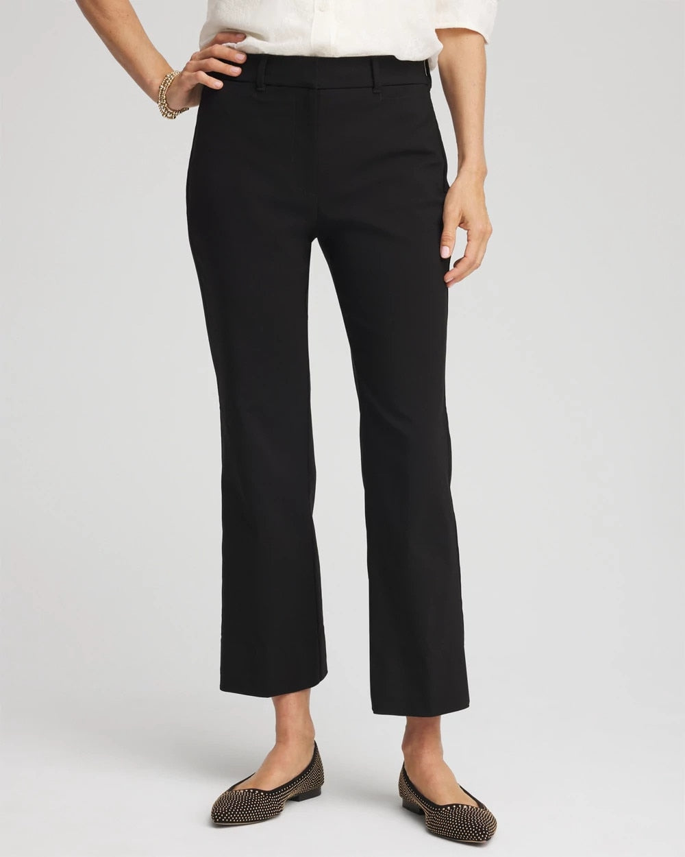 Chico's Clothing Emme Cropped Flared Pants