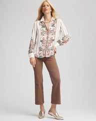 Chico's Clothing Emme Cropped Flared Pants