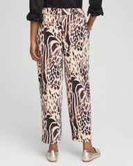Chico's Clothing Bengal Marks Crepe Pull-On Ankle Pants