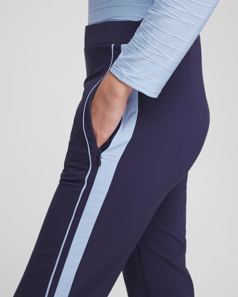 Chico's Clothing Zenergy® UPF Piped Ankle Pants
