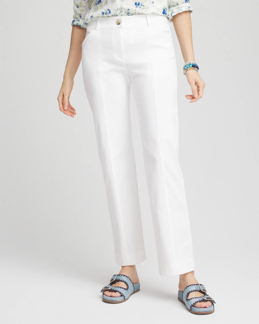 Chico's Clothing Emme Straight Ankle Pants