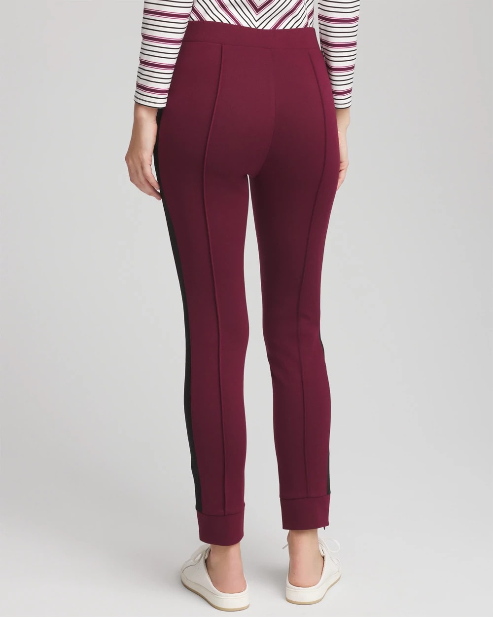Chico's Clothing Zenergy® Double-Knit Contrast Ankle Pants