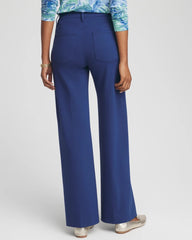 Chico's Clothing Five-Pocket Wide-Leg Ponte Pants