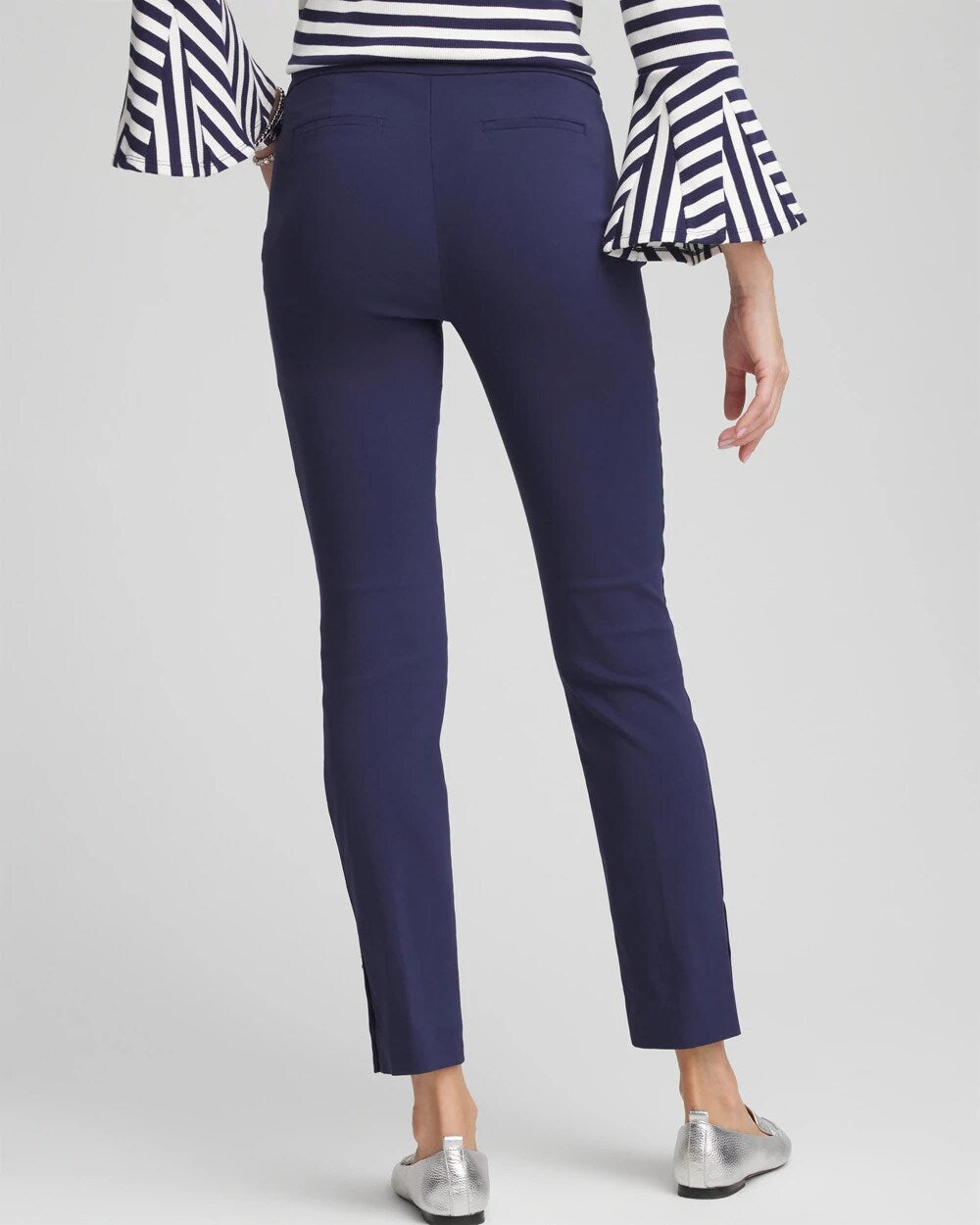 Chico's Clothing Brigitte™ Pull-On Slim Rivet Ankle Pants