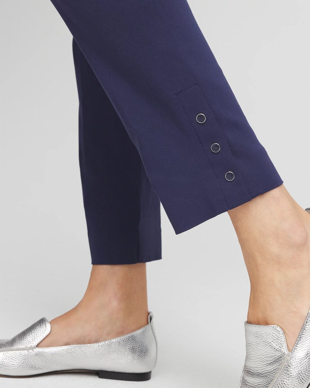 Chico's Clothing Brigitte™ Pull-On Slim Rivet Ankle Pants