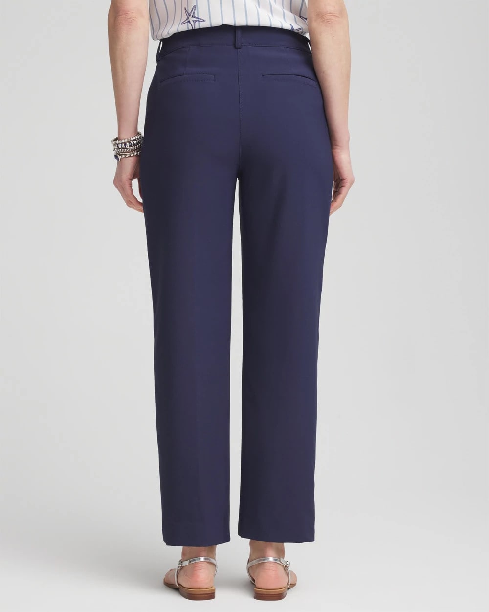 Chico's Clothing Fly Front Ankle Pants