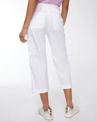 Chico's Clothing Poplin Cropped Pants