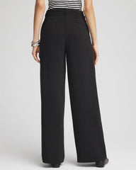 Chico's Clothing Crepe Pleated Relaxed Pants