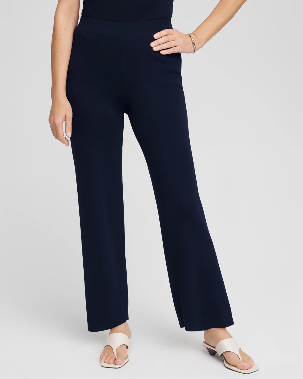 Chico's Clothing Travelers™ Sweater Knit Wide-Leg Pants