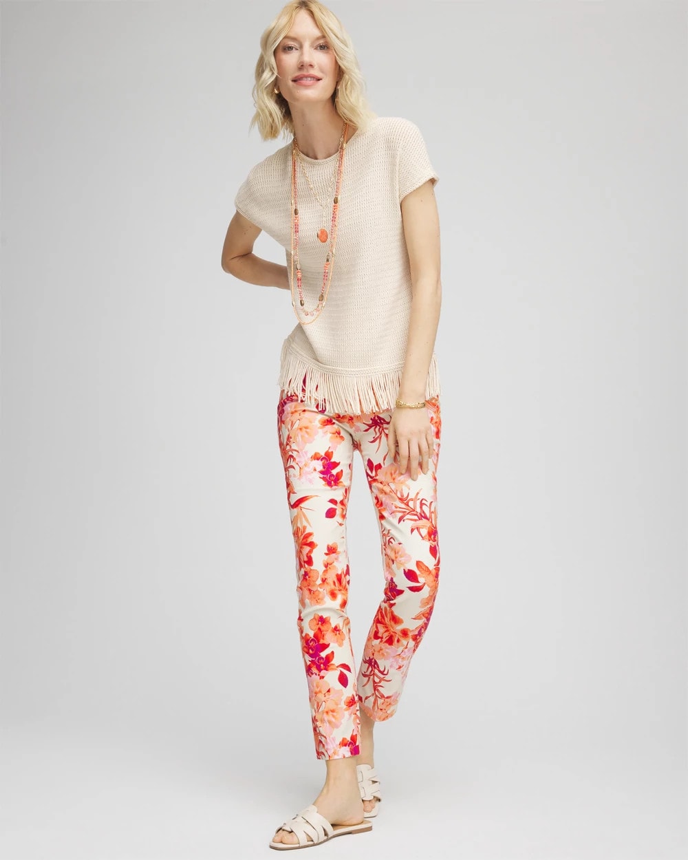 Chico's Clothing Brigitte™ Slub Ankle Pants