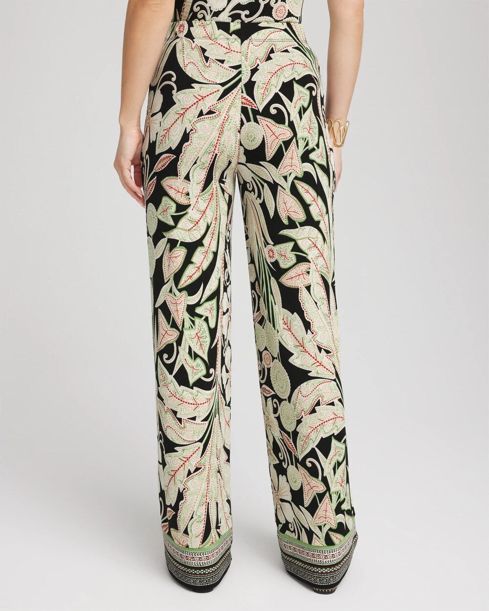 Chico's Clothing Travelers™ Island-Motif Palazzo Pants