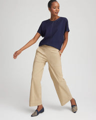 Chico's Clothing Brigitte™ Utility Wide-Leg Cropped Pants