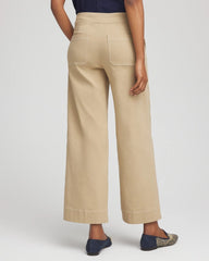 Chico's Clothing Brigitte™ Utility Wide-Leg Cropped Pants