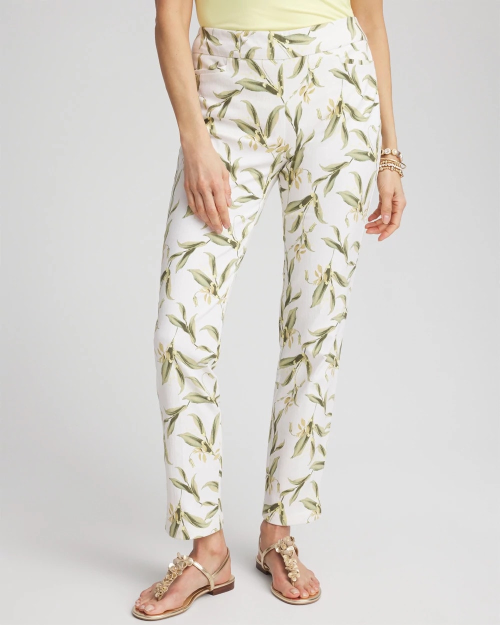 Chico's Clothing Brigitte™ Slub Slim Ankle Pants