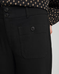 Chico's Clothing Emme Four Pocket Straight Cropped Pants