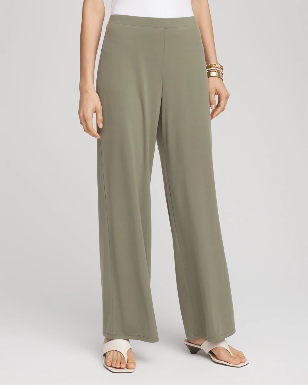 Chico's Clothing Travelers™ Knit Wide-Leg Pants