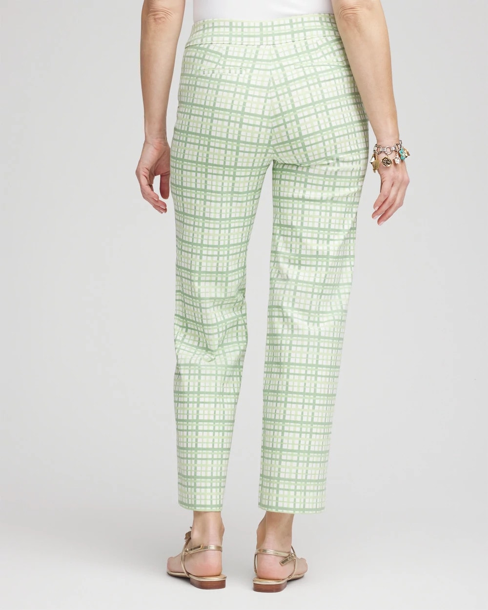 Chico's Clothing Brigitte™ Wide Leg Plaid Cropped Pants