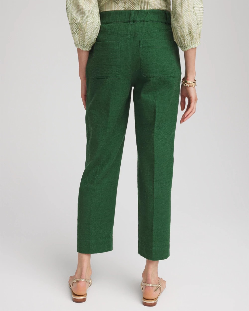 Chico's Clothing Cropped Straight-Leg Pants