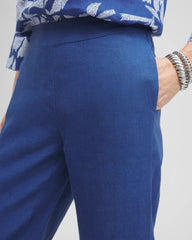 Chico's Clothing Linen Trouser Flare Pants