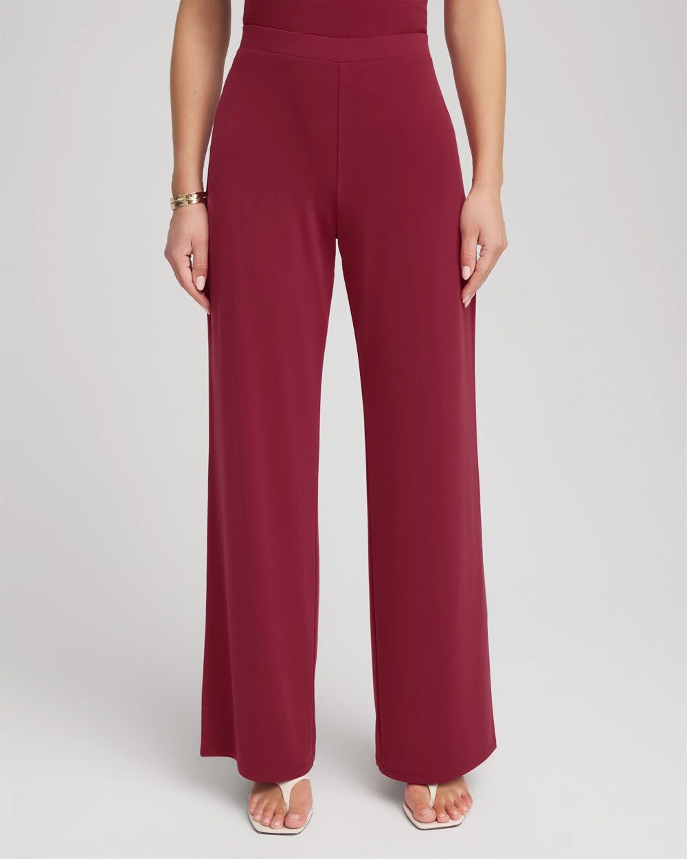 Chico's Clothing Travelers™ Knit Wide-Leg Pants