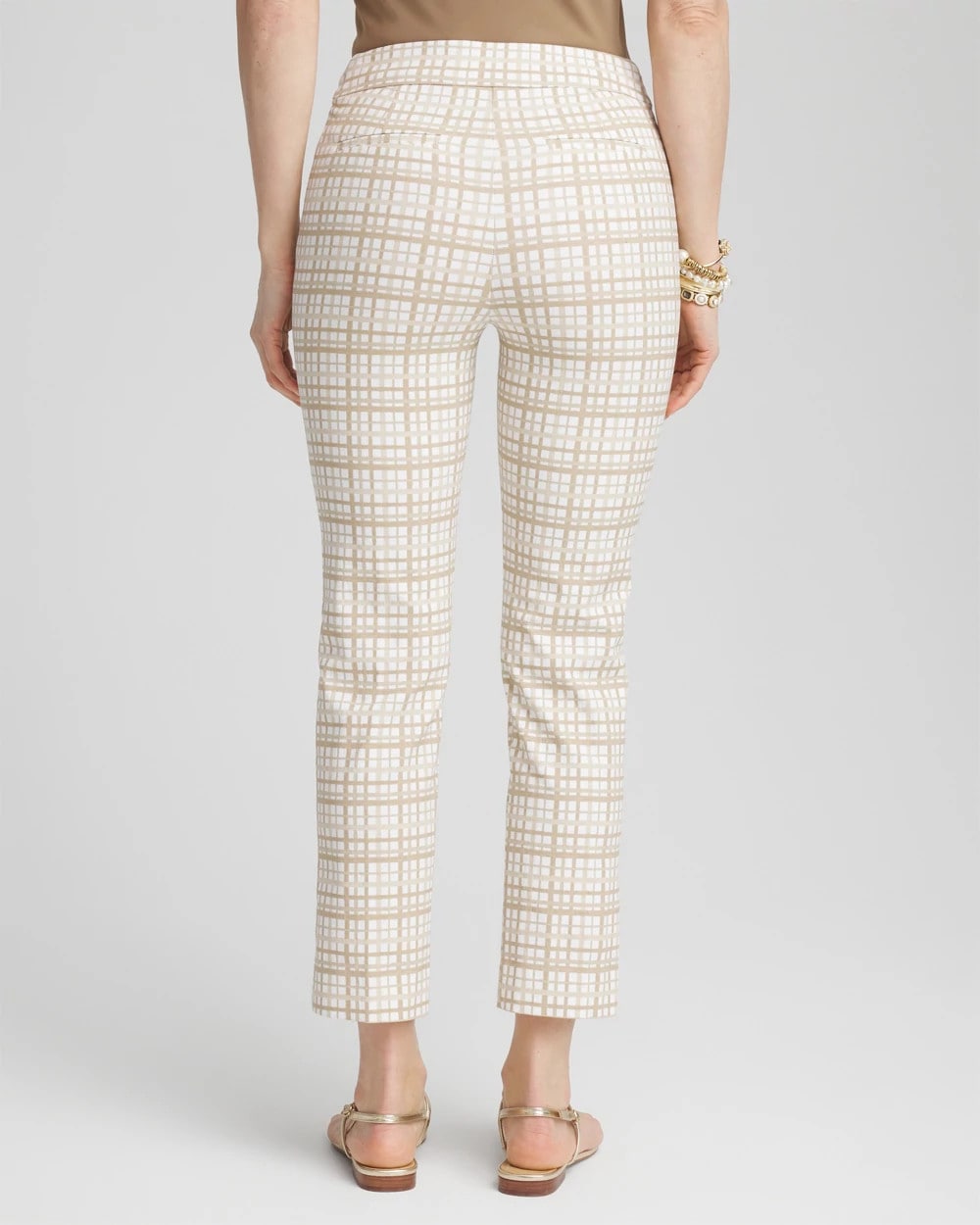 Chico's Clothing Brigitte™ Plaid Cropped Pants