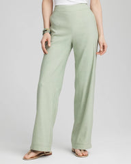 Chico's Clothing Linen Stretch Relaxed Pants