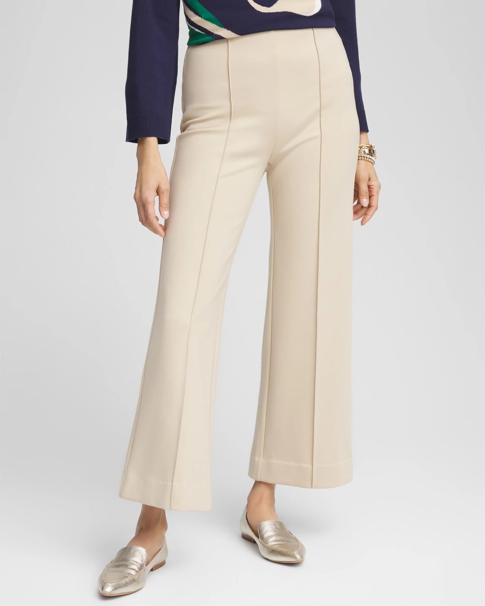 Chico's Clothing Lightweight Juliet Kick Flare Pants