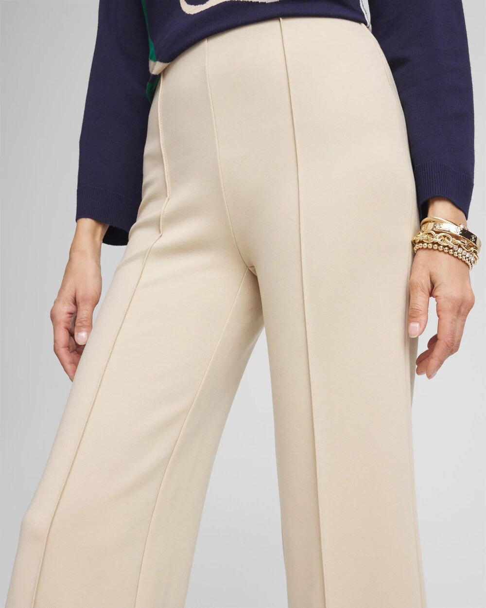 Chico's Clothing Lightweight Juliet Kick Flare Pants