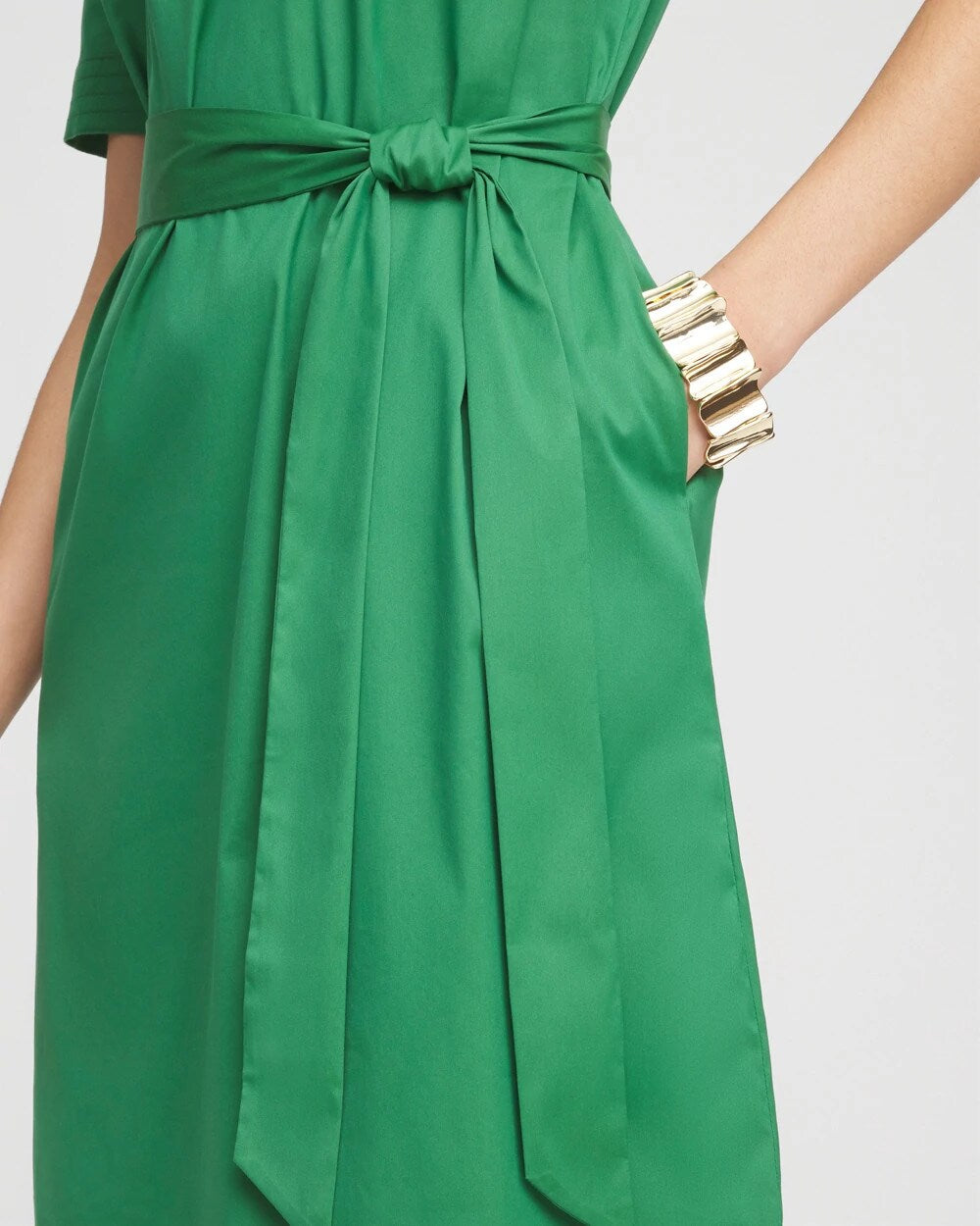 Chico's Clothing Shirttail Hem Popover Dress