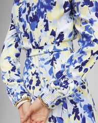 Chico's Clothing Floral Midi Shirtdress