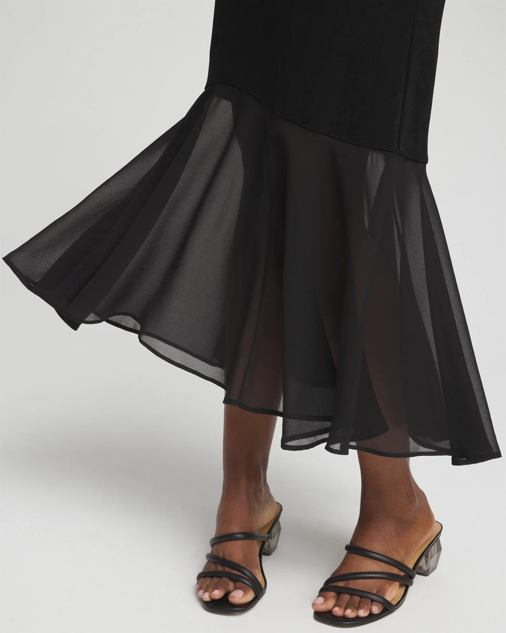 Chico's Clothing Travelers™ Chiffon Hem Dress